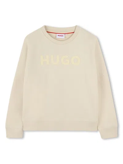 HUGO BOSS LOGO-PRINT SWEATSHIRT