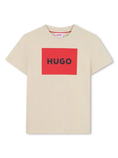 HUGO BOSS LOGO-PRINT T-SHIRT