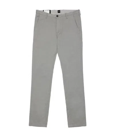 HUGO BOSS LOGO STRAIGHT CASUAL PANTS