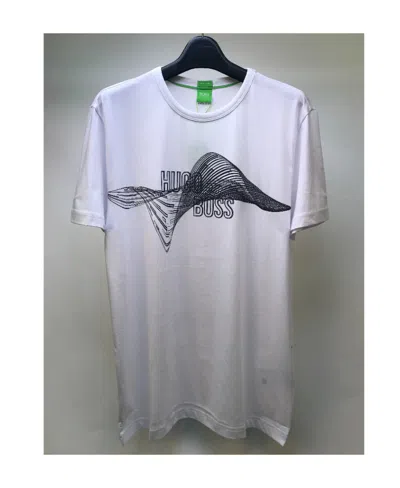 HUGO BOSS LOGO T-SHIRT WITH ROUND NECK