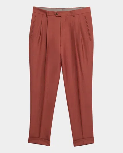 HUGO BOSS MEN'S PEET PLEATED TROUSERS