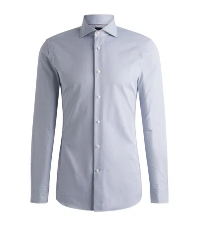 HUGO BOSS BOSS ORGANIC COTTON SLIM-FIT SHIRT