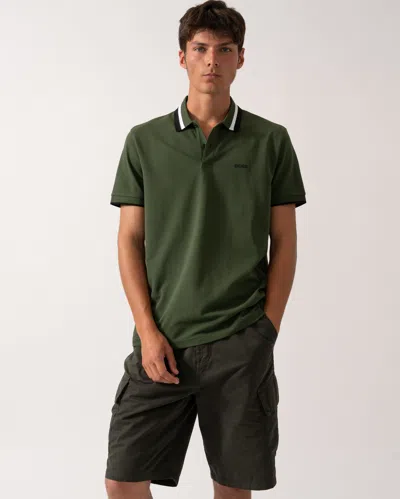 HUGO BOSS PADDY AP HERITAGE MENS POLO SHIRT