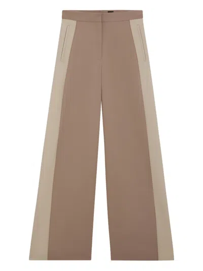 HUGO BOSS PANELLED WIDE-LEG TROUSERS