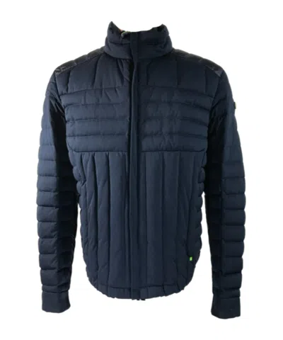 HUGO BOSS QUILTED VERTICAL COLLAR DOWN JACKET