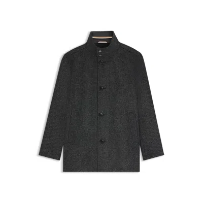 HUGO BOSS REGULAR-FIT COAT WITH INNER LAYER