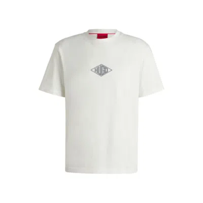 HUGO BOSS RELAXED-FIT T-SHIRT IN COTTON WITH EMBROIDERED LOGO