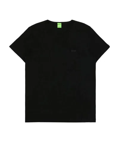 HUGO BOSS ROUND-NECKED LOGO T-SHIRT