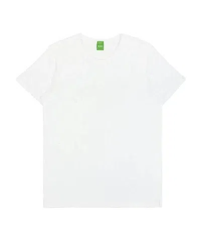 HUGO BOSS ROUND-NECKED LOGO T-SHIRT