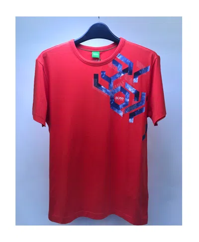 HUGO BOSS OPEN-NECKED BLACK SHIRT