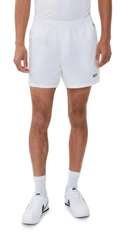 HUGO BOSS S_T-MATCH SHORTS 5 WHITE