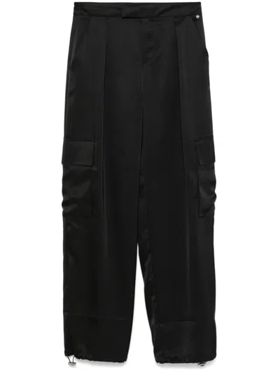 HUGO BOSS SATIN CARGO PANTS