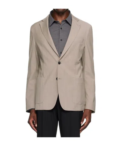 HUGO BOSS SLIM-FIT LONG-SLEEVED BLAZER