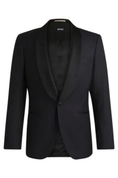 HUGO BOSS SLIM-FIT TUXEDO JACKET IN WOOL