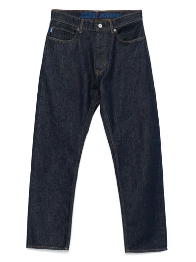 HUGO BOSS STRAIGHT-LEG JEANS