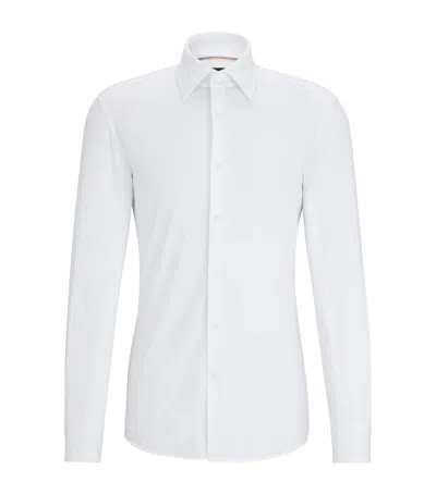 HUGO BOSS STRETCH-COTTON SLIM SHIRT