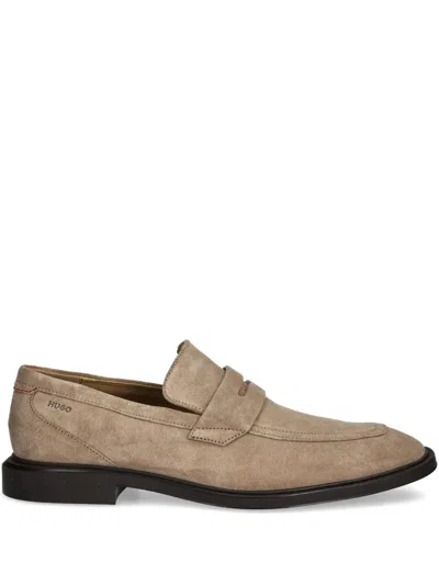 HUGO BOSS SUEDE LOAFERS