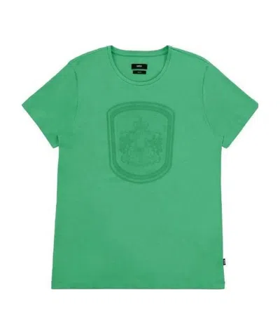 HUGO BOSS T-SHIRT WITH ROUND NECK AND SHORT SLEEVES