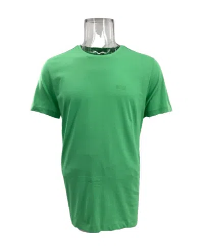 HUGO BOSS T-SHIRT WITH ROUND NECK AND SHORT SLEEVES