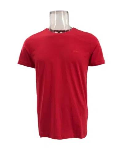 HUGO BOSS T-SHIRT WITH ROUND NECK AND SHORT SLEEVES