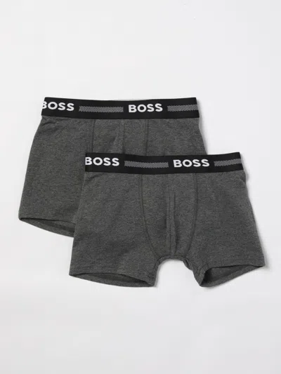 HUGO BOSS UNDERWEAR BOSS KIDS COLOR GREY
