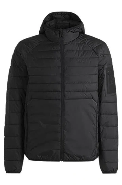 HUGO BOSS WATER-REPELLENT PADDED JACKET WITH SLEEVE POCKET