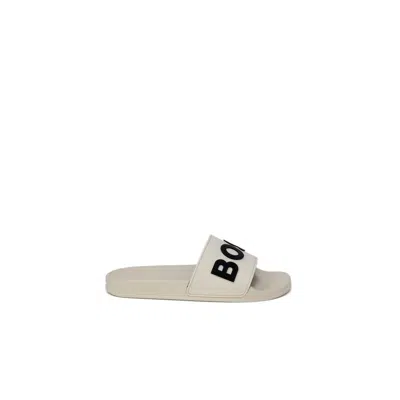 HUGO BOSS WHITE POLYETHYLENE SANDAL