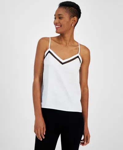 HUGO BOSS WOMEN'S LACE-INSET V-NECK CAMISOLE