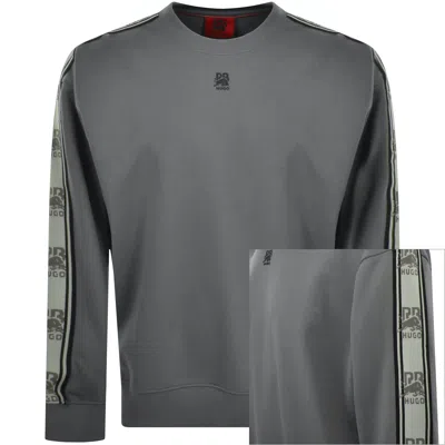 HUGO BOSS HUGO X RB DUSTRIP SWEATSHIRT GREY