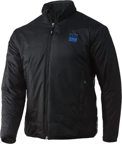 HUK MEN'S WAYPOINT INSULATED JACKET IN BLACK