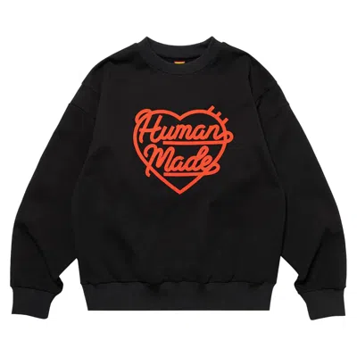 HUMAN MADE HUMAN MADE CREWNECK SWEATSHIRT 'BLACK'