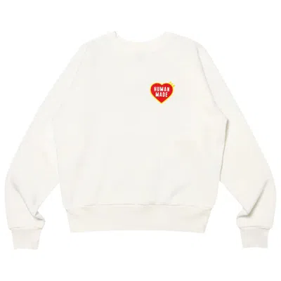 HUMAN MADE HUMAN MADE SWEATSHIRT 'WHITE'