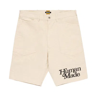 HUMAN MADE HUMAN MADE WORK SHORTS 'WHITE'