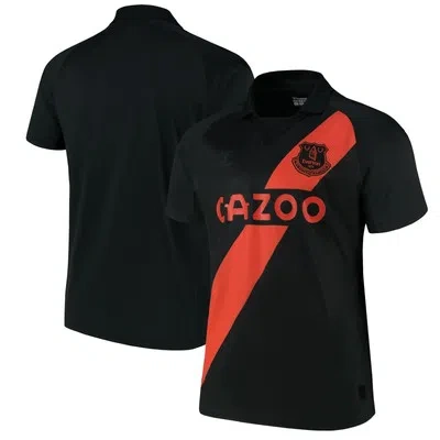 HUMMEL EVERTON AWAY SHIRT 2021-22 - SPORT FOOTBALL T-SHIRT TOP HUMMEL SHORT SLEEVE MEN