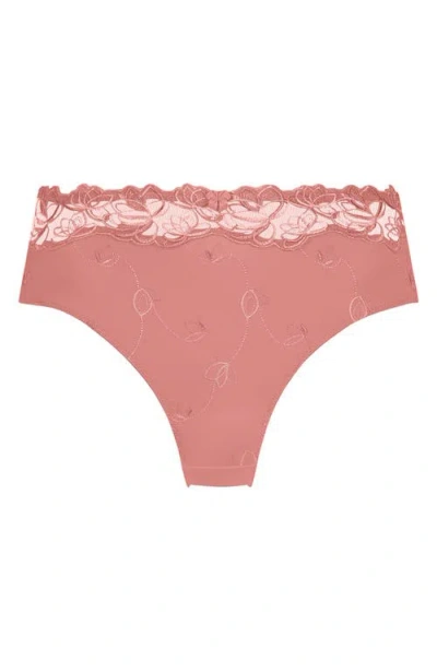 HUNKEMOLLER HUNKEMÖLLER DIVA EMBROIDERED MESH PANTIES