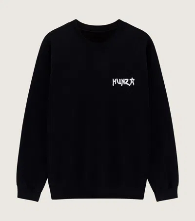 HUNZA G 80S LOGO SWEATSHIRT