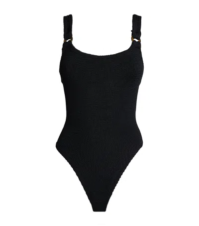 HUNZA G DOMINO RING SWIMSUIT