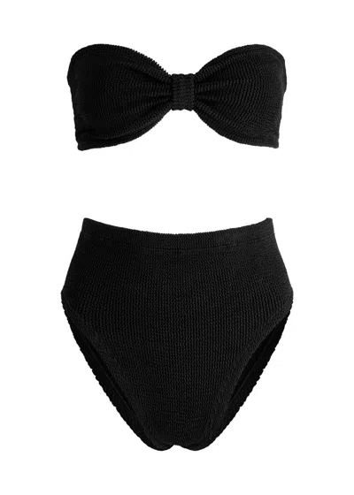 HUNZA G HUNZA G RUBY CRINKLE BIKINI