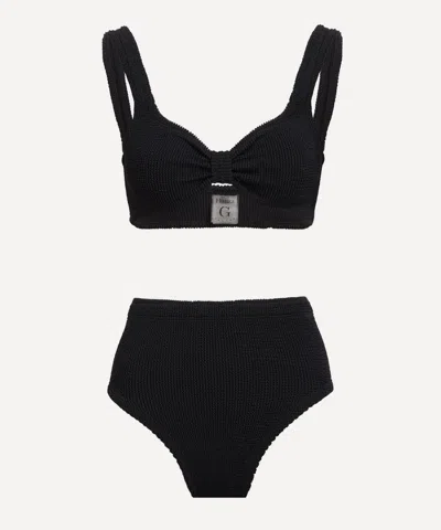 HUNZA G HUNZA G WOMEN'S BLACK JUDY BIKINI