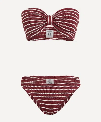 HUNZA G HUNZA G WOMEN'S JEAN BIKINI