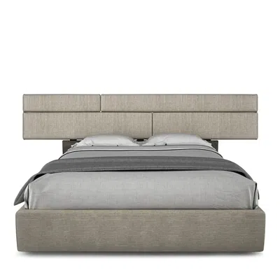 HUPPE PLANK UPHOLSTERED HIGH HEIGHT PLATFORM QUEEN BED