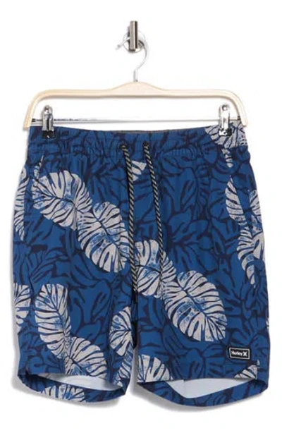 HURLEY HURLEY DYPSIS LEAVES VOLLEY SWIM TRUNKS