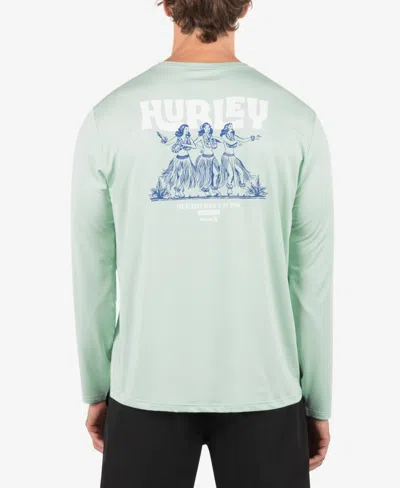 HURLEY MEN'S HYBRID UPF LONG SLEEVE T-SHIRT