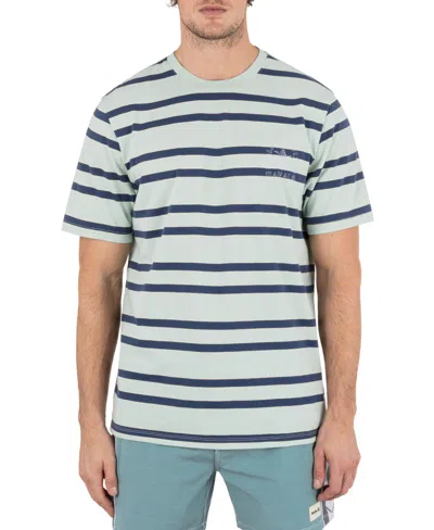 HURLEY MEN'S NATURALS STRIPE SHORT SLEEVE T-SHIRT