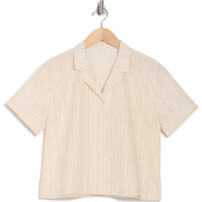 HURLEY HURLEY WILDEST DREAMS SHORT SLEEVE COTTON BUTTON-UP SHIRT