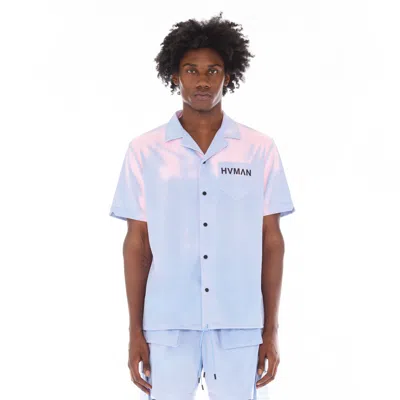 HVMAN HEAT SENSITIVE NYLON SHIRT IN SKY