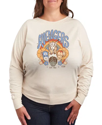 HYBRID APPAREL PLUS SIZE AVENGERS GRAPHIC PULLOVER T-SHIRT