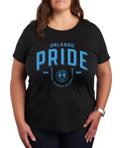 HYBRID APPAREL PLUS SIZE TRENDY ORLANDO PRIDE GRAPHIC CREW NECK T-SHIRT