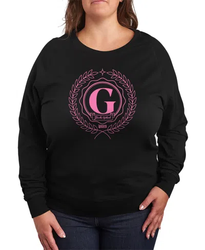 HYBRID APPAREL PLUS SIZE WICKED GLINDA G GRAPHIC PULLOVER T-SHIRT