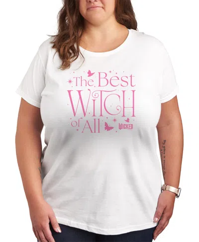 HYBRID APPAREL PLUS SIZE WICKED THE BEST WITCH OF ALL GRAPHIC T-SHIRT